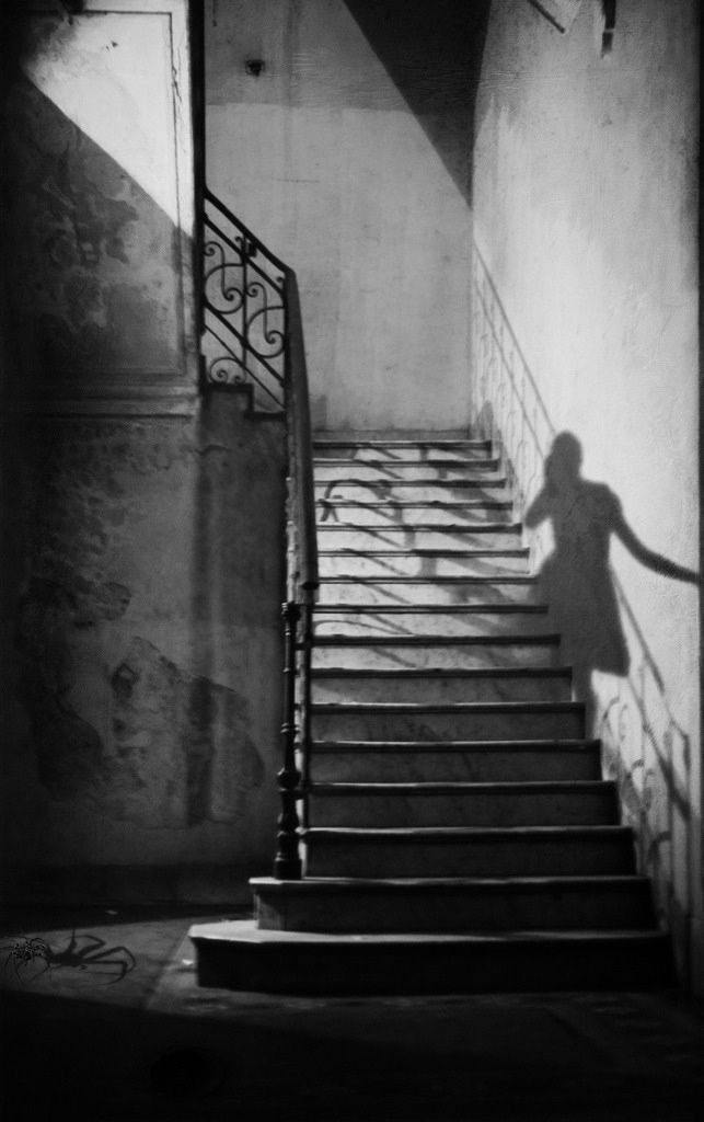 Image result for shadows at the top of the stairs
