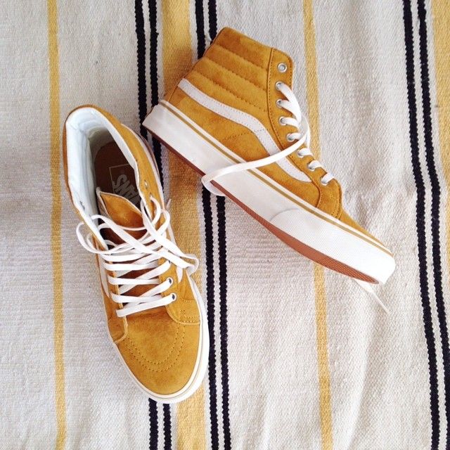 vans mostaza altas vans mostaza altas