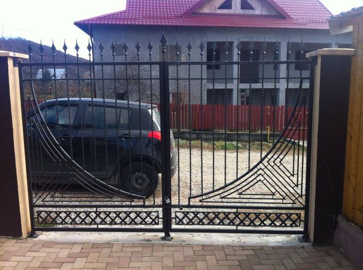 Cataloage Fier Forjat 29 Porti din fier forjat, modele porti fier forjat, porti fier forjat iedera ...