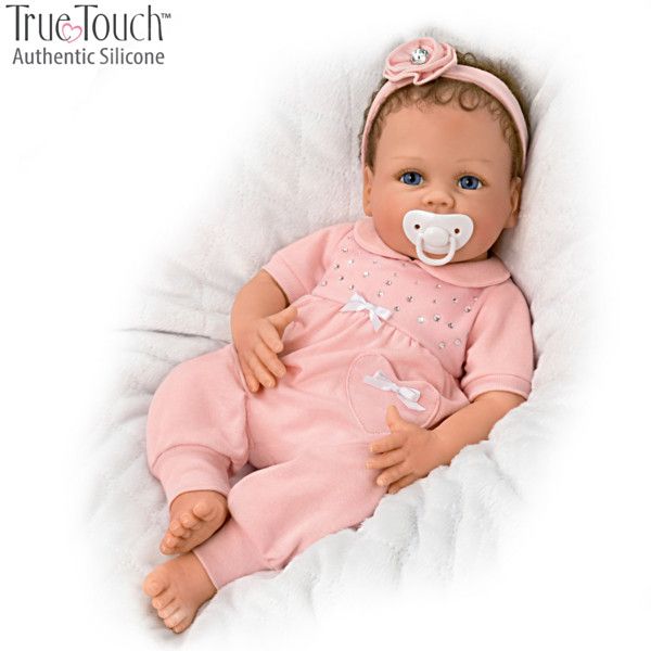 Linda Murray Cooing Chloe Breathing Silicone Baby Doll Dolls Silicone Baby Dolls Baby Dolls Reborn Baby Dolls