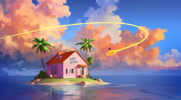 Kame House Dragon Ball Z Wallpaper, HD Artist 4K Wallpapers, Images