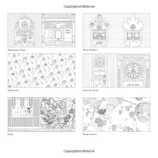 The Time Garden A Magical Journey and Coloring Book Daria Song
