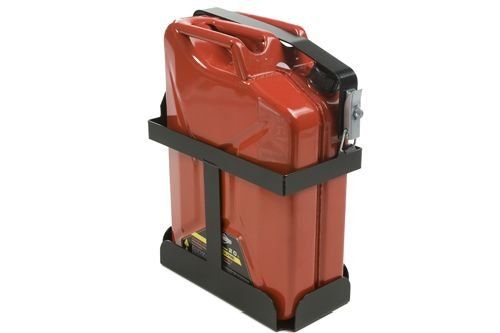 Amazon.com : Vertical Jerry Can Holder Black All Steel Universal Mount