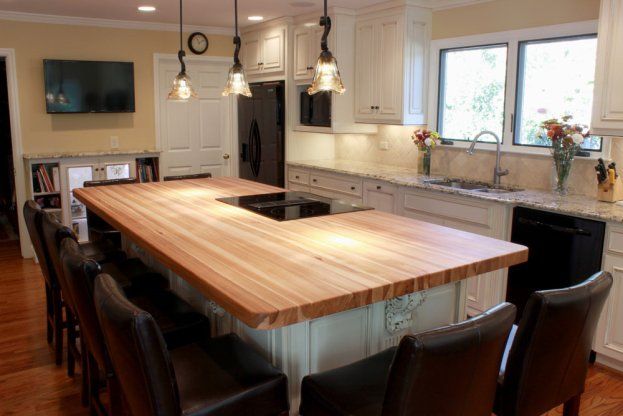 Hickory End Grain San Go The Countertop Company Outdoor Hickory End Grain San Go The