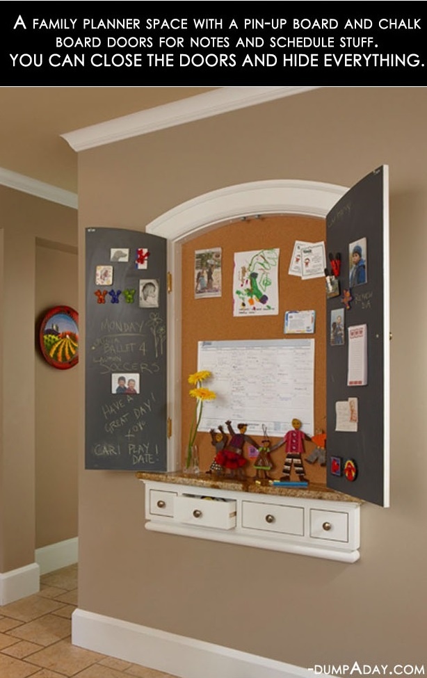 109 Best Home Message Center Images On Pinterest Ideas Novel Message Center
