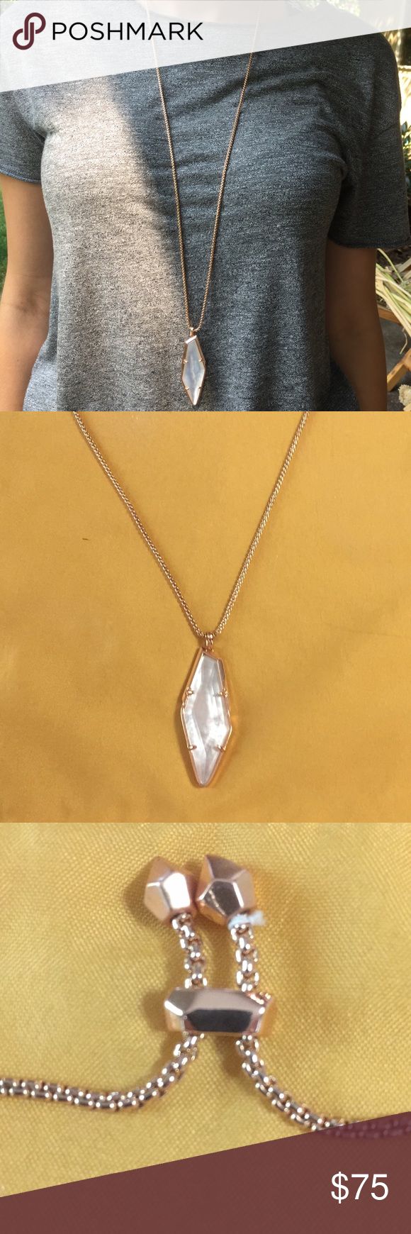 Kendra Scott Necklace | Kendra scott necklace, Necklace, Rose gold necklace