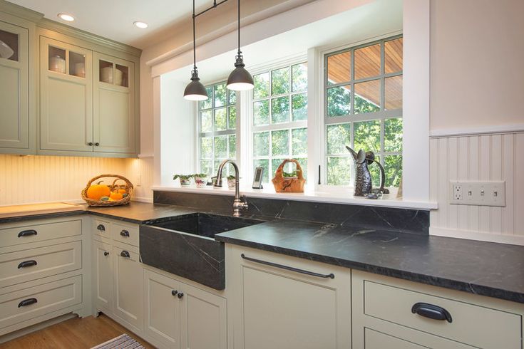 Kitchen and countertop of new england