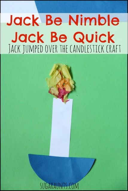Jack Be Nimble Craft Activities Jack Be Nimble Craft Activities