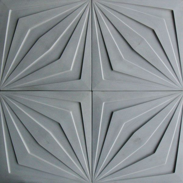 8 Best Three Dimensions In Tile Images On Pinterest Concrete Looks Like It Comes From The Film Metropolis This Is Comp Star Concrete Tile In Natural Gray Arto Brick