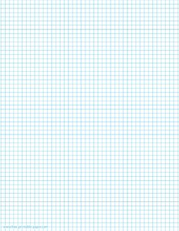 get this printable graph paper with five squares per inch graph paper