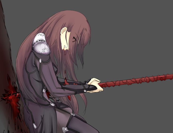 anime аниме scathach fate grand order fate grand order 850 armor works