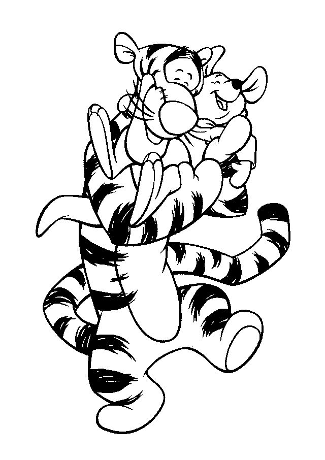 tigger color book pages yahoo image search results