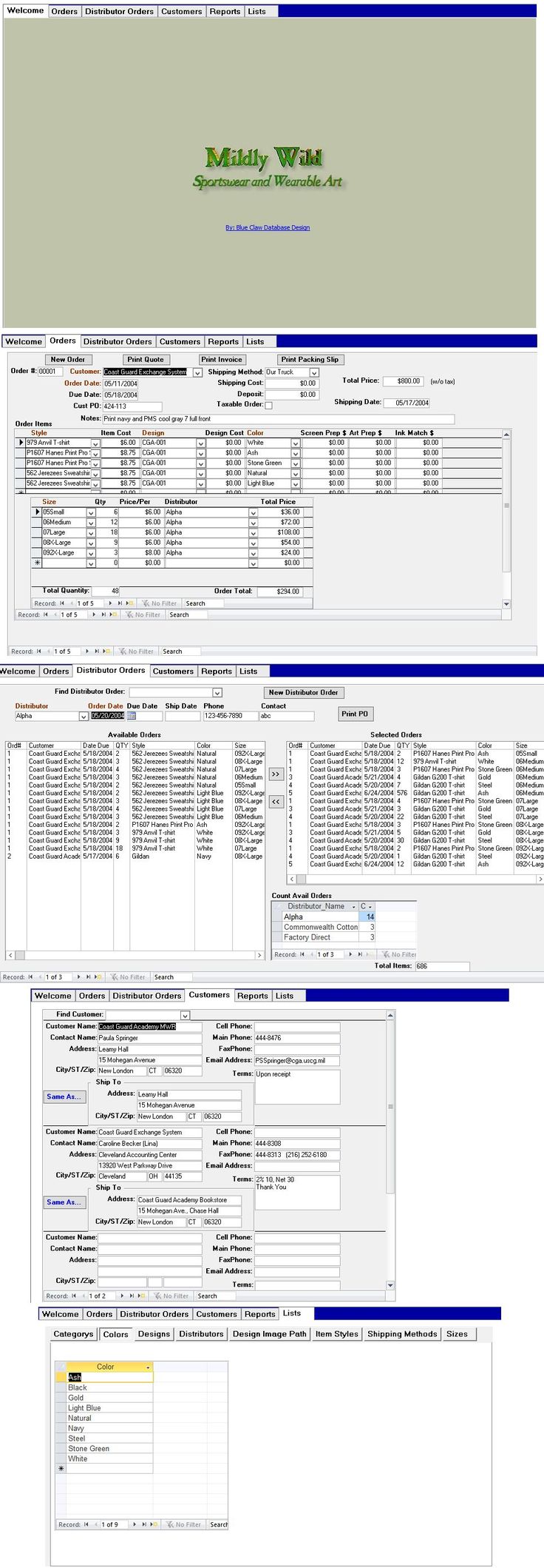 msaccess templates