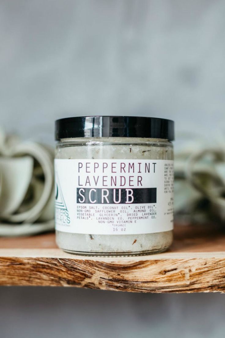 Peppermint Lavender Scrub Detox soak, Natural body scrub Peppermint Lavender Scrub Detox soak, Natural body scrub