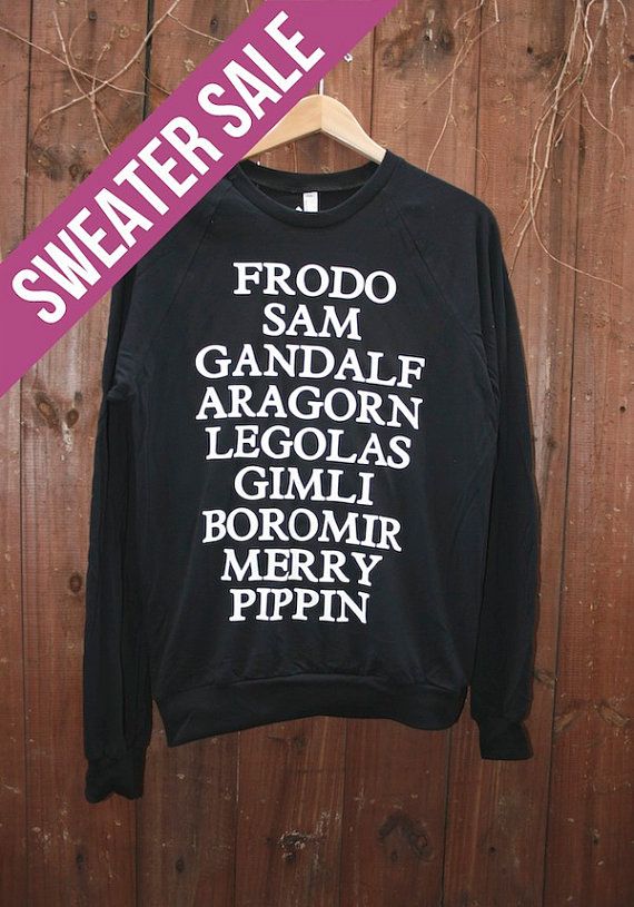 The Fellowship Of The Ring Sweatshirt The Fellowship Of The Ring Sweatshirt