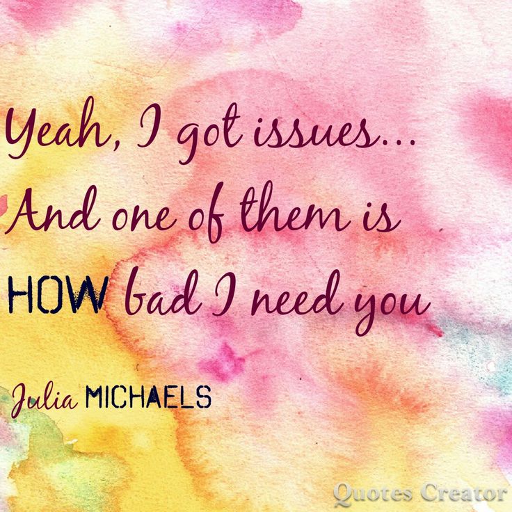Lyric grand piano lyrics : The 25+ best Issues lyrics julia michaels ideas on Pinterest ...