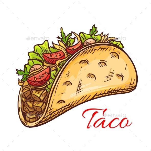Mexican Food Framed Canvas Poster Taco/'s Print American Diner Art Cafe Bar