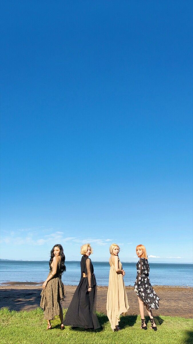 Mamamoo Wallpaper Lockscreen Hwasa Solar Moonbyul Wheein Kpop Kpop