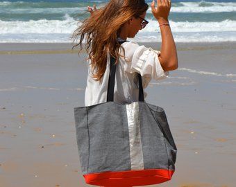 Lona de bolsa de Shipping.Tote libre. Bolsa de playa grande. Lona de bolsa de Shipping.Tote libre. Bolsa de playa grande.