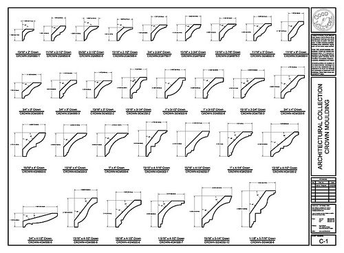Good Millwork Crown Molding Collection Reference Pinterest Good Millwork Crown Molding Collection Reference Pinterest Moulding Profiles And Woodworking