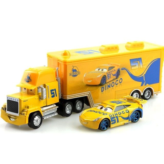 Pixar Cars 3 Dinoco Cruz Ramirez /& Truck Diecast Toy Vehicle Car 1:55 Loose Gift