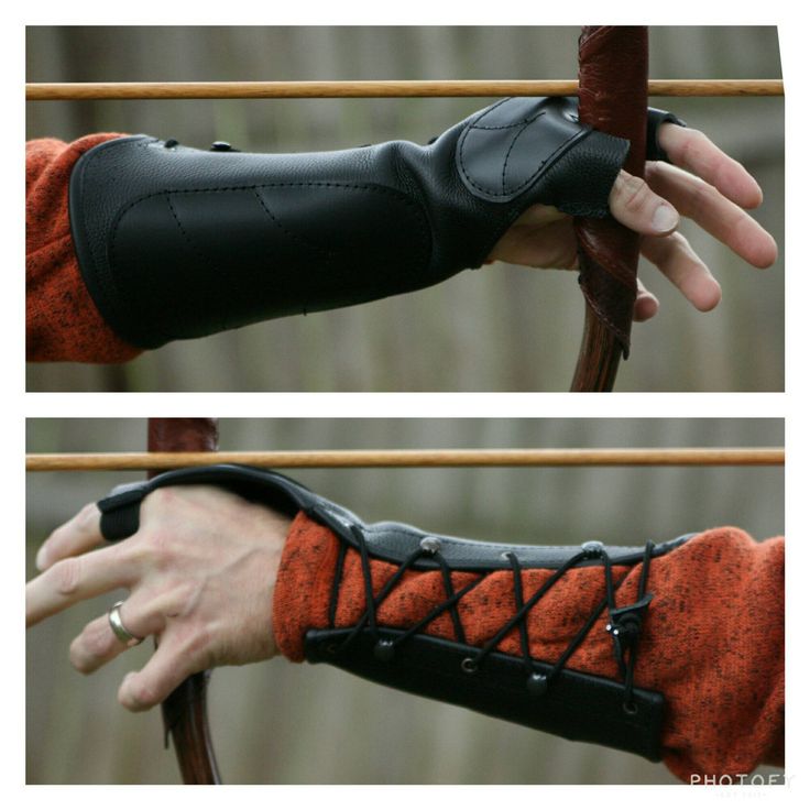 starlingukpk Quality Soft Suede Leather Archery Arm Guard Shooting Arm Guard.