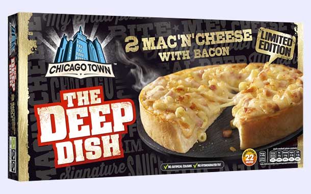 Dr Oetker Unveils Chicago Town Mac And Cheese With Bacon Pizza Bacon Pizza Mac And Cheese Bacon