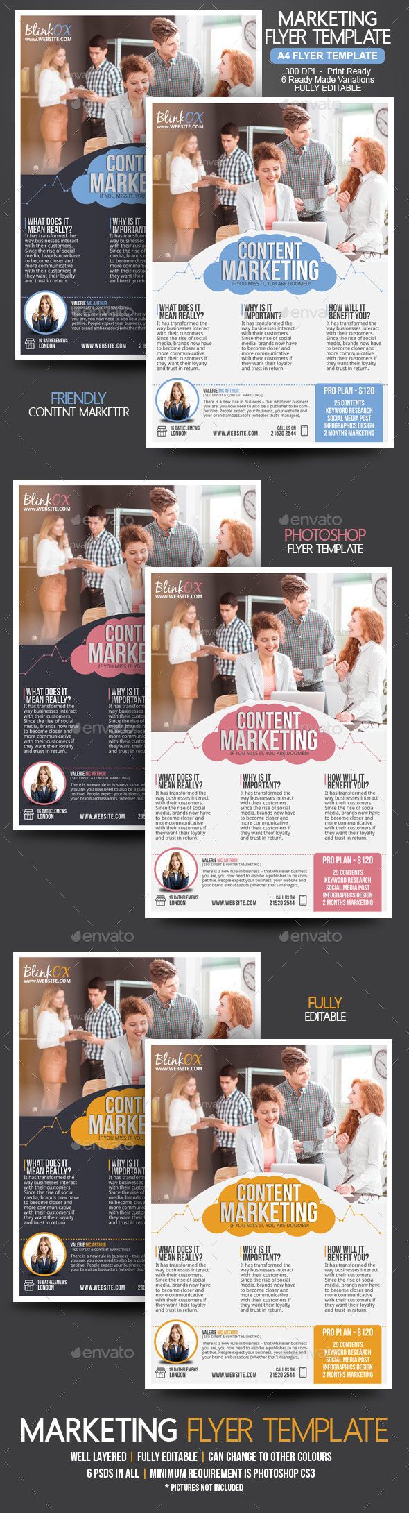 marketing fliers