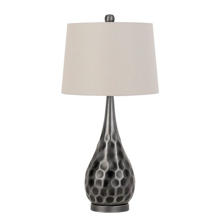 Louis Matte Black Metal And Wood Table Lamp Table Lamp Wood Black Table Lamps Metal Table Lamps