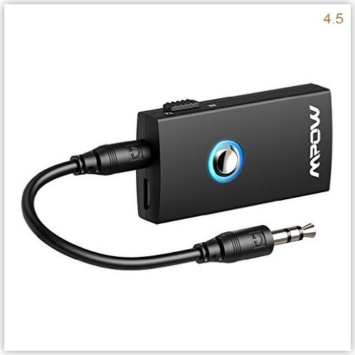Mpow Wireless Bluetooth Receiver Music Adapter for Home//Car Stereo Audio System