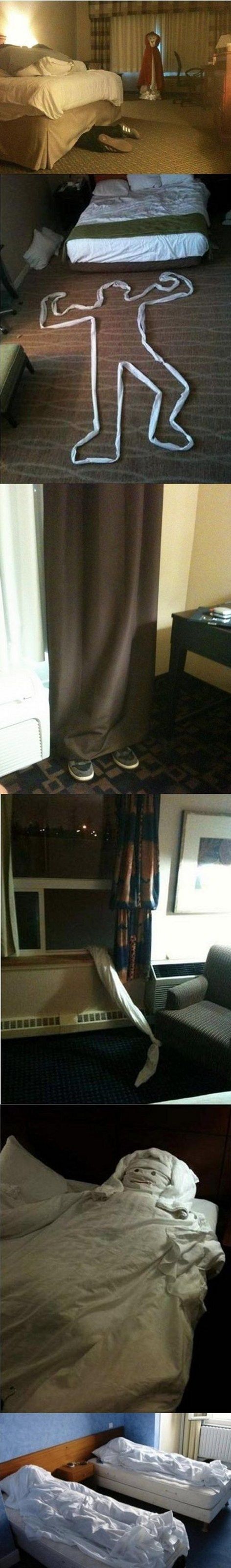 Hotel Room Pranks To Leave For The Maids Hotel Room Pranks To Leave For The Maids