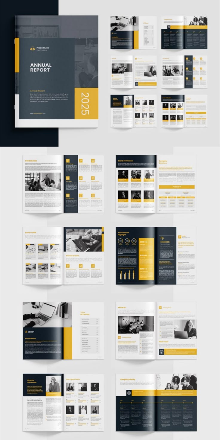 Annual Report in 2024 Report design, Editorial design layout, Book Annual Report in 2024 Report design, Editorial design layout, Book