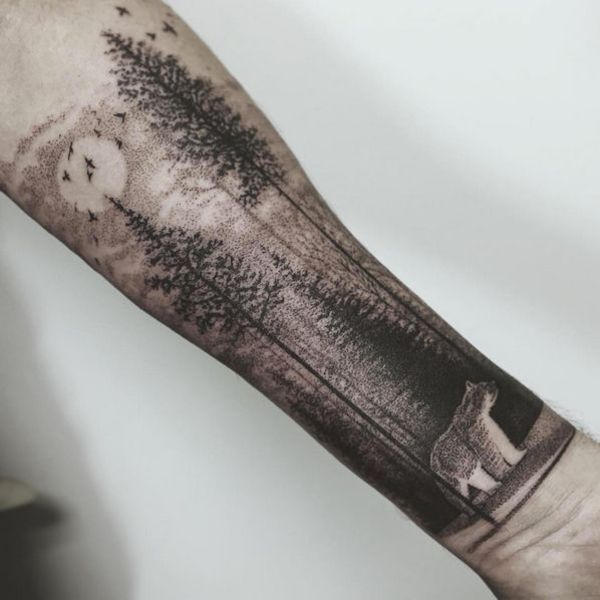 20 idées de tatouage en dotwork, l\u0027art du point