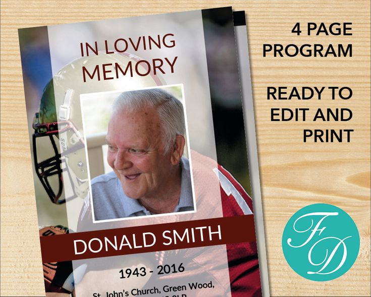 222 best Funeral Programs for Men Obituary Templates \ Prayer - funeral brochure template 222 best Funeral Programs for Men Obituary Templates \ Prayer - funeral brochure template