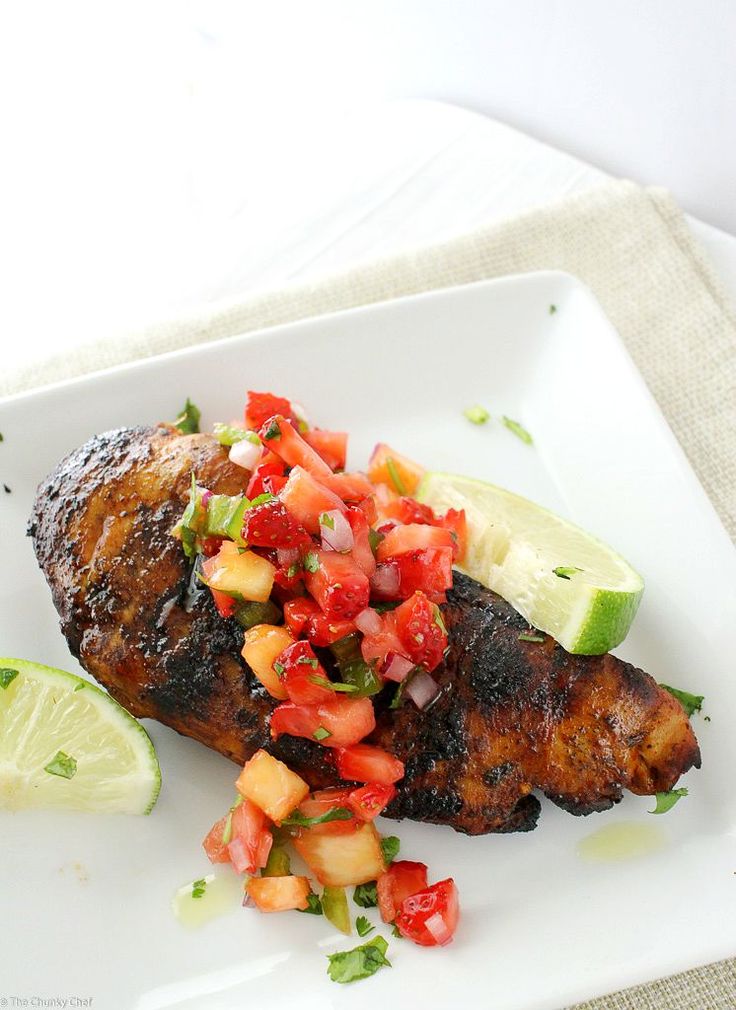 Amazing Chicken Marinade Pour into a large resealable bag. Place chicken in the bag, and shake to coat. Marinate in the refrigerator at least 4 hours. Preheat an outdoor grill for high heat, and lightly oil grate. Place chicken on the prepared grill. Cook 6 to 8 minutes on each side, or until no longer pink and juices run clear. Discard remaining marinade/5().
