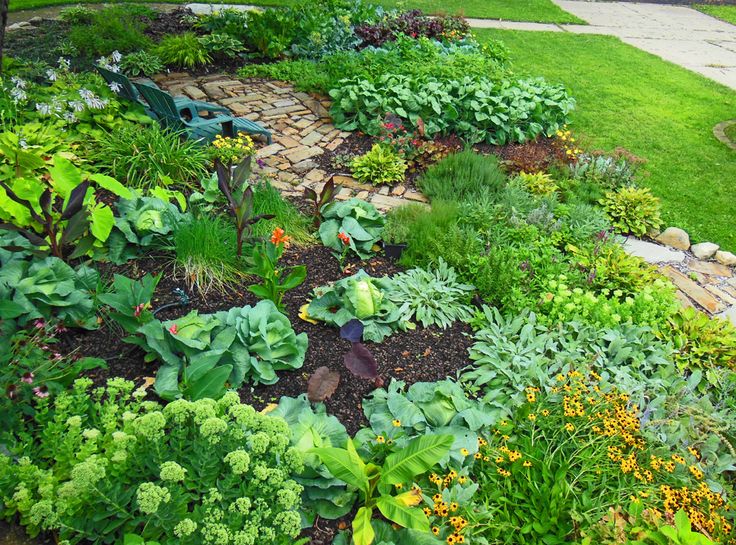 Herb And Vegetable Garden Ideas Part - 28: 680 Best Beautiful Vegetable Gardens Images On Pinterest | Potager Garden, Landscaping And Vegetable Garden