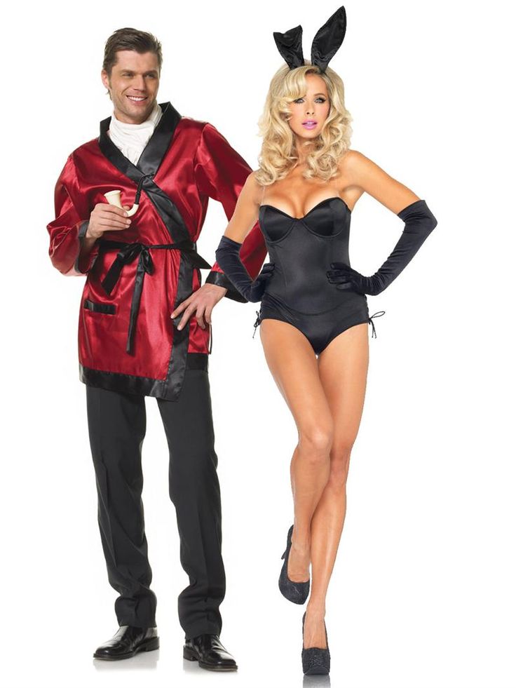 Couples Costumes, Hef Jacket and PlaymateBunny CouplesCostumes Adult Halloween Costumes halloween costumes ,