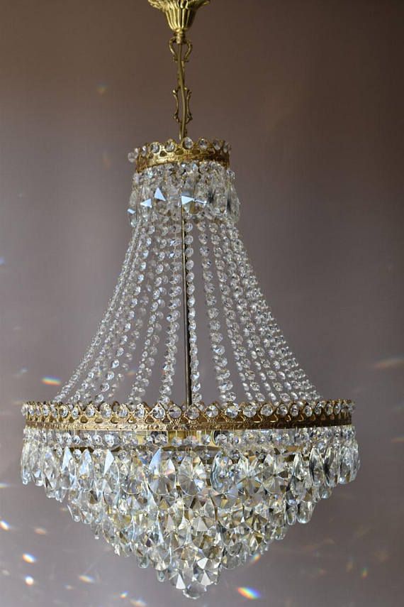 Antique French Style Vintage Crystal Chandelier Home Lighting SALE Antique French Style Vintage Crystal Chandelier Home - Antique French Style Vintage Crystal Chandelier Home Lighting