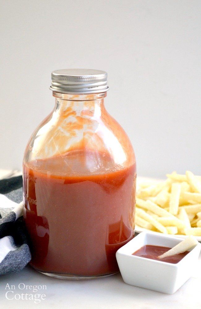 Quick Honey Sweetened Homemade Ketchup Recipe Quick Honey Sweetened Homemade Ketchup