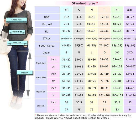 How To Measure Pant Size Women's