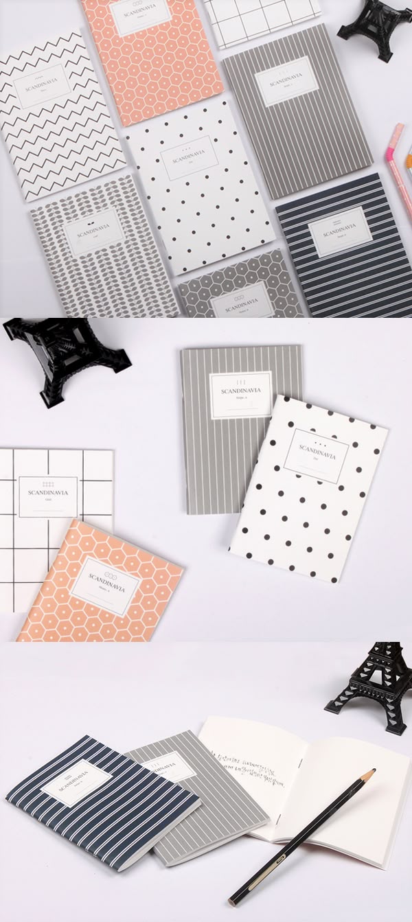 The Scandinavia Notebook is a handy notebook for those who need to make quick note anytime anywhere!