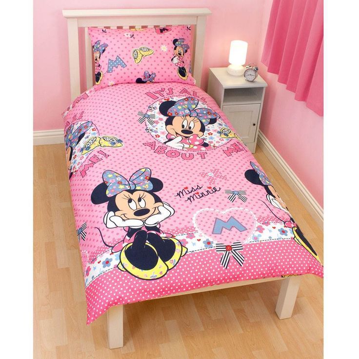 Kids Girls Boys Single Duvet Cover Sets Princess Nemo Cars Minions Bedding Minnie Mouse Kids Duvet Cover Bedding Sets, Disney Bedding King Size Uk