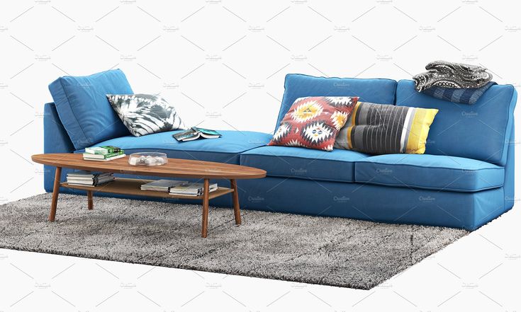 Corner Modular Sofa 3d Model Couch Ikea Kivik Modular Sofa Couch Ikea Kivik, Modular Sofa System Ikea