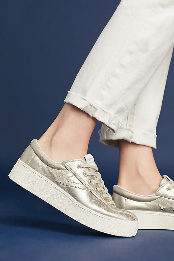 Tretorn Nylite Metallic Platform Sneakers Platform sneakers