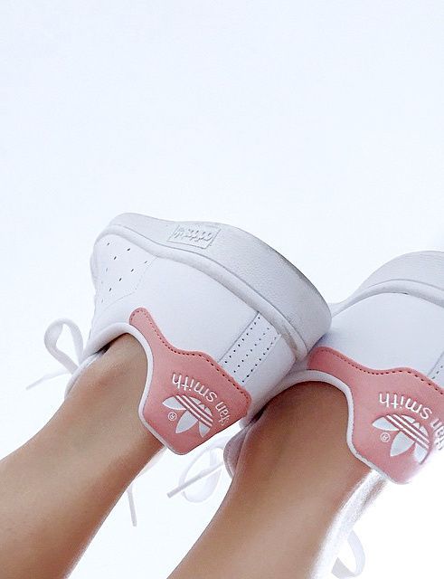 stan smith blanc et rose pale