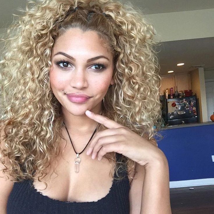 Curly makeout blonde shared