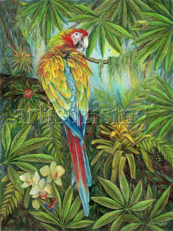 Canvas Animal Painting Canvas Animal Painting