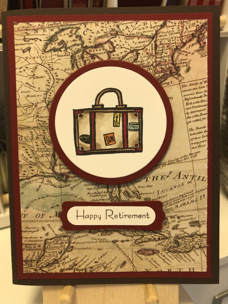 Stampin Up Retirement Card | Retirement cards, Cards, Stamp set