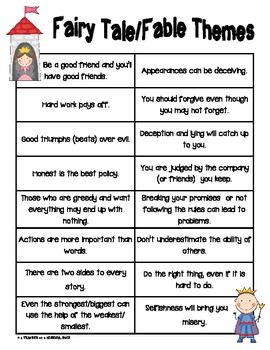 how to write a fable