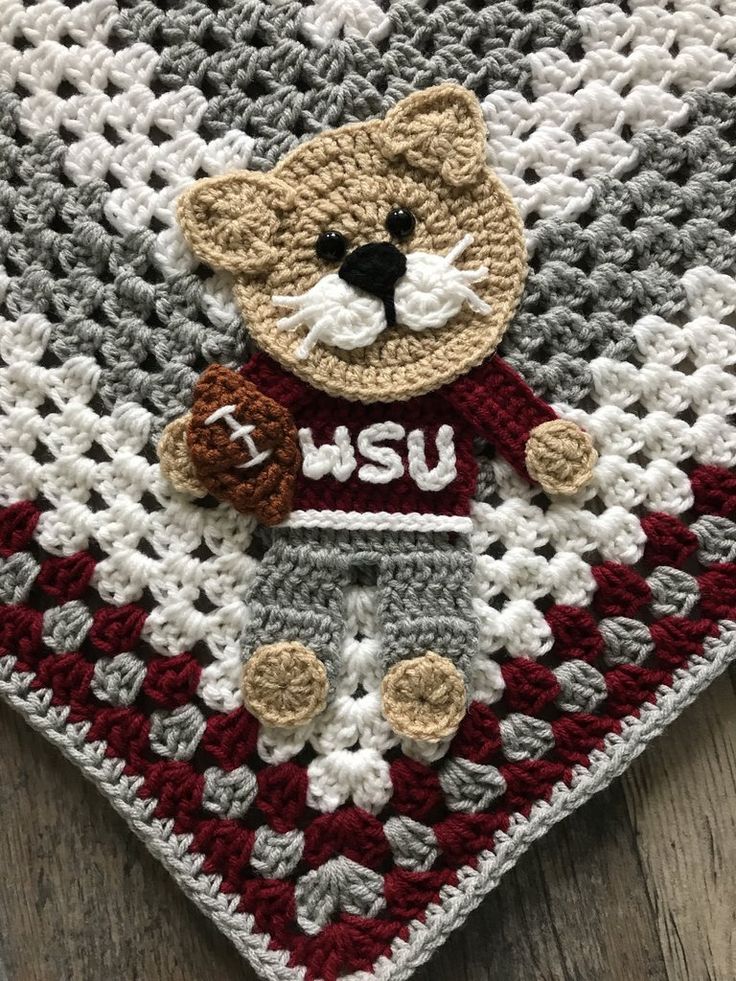 Handmade Intricately Detailed Crocheted Baby Blankets Medium to Large